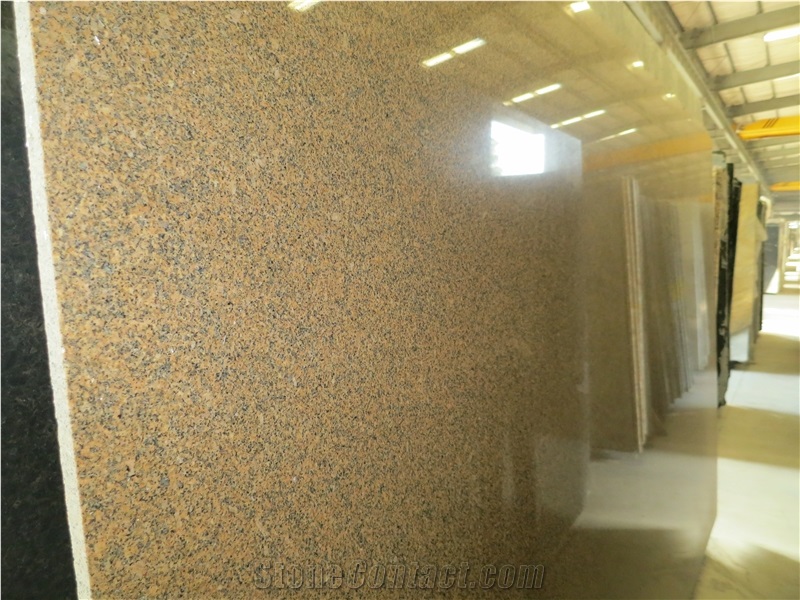 Giallo Antico Granite Slabs & Tiles, India Yellow Granite
