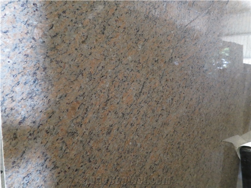 New Jasmine Gold, Golden Jasmine, Jasmine Granite, Mwe Jasmine Gold Granite Slab