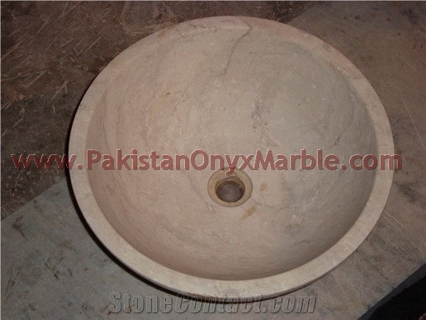 Fine Quality Marble Stone/ Sahara Beige Marble Sinks and Basins