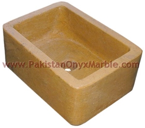 Modern Design Indus Gold (Inca Gold) Marble Sinks Basins, Yellow Marble Basins & Sinks