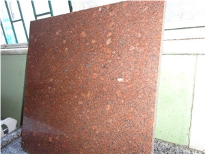 Vermelho Braganca Granite Slabs, Red Granite Polished Tiles & Slabs, Floor Tiles Brazil