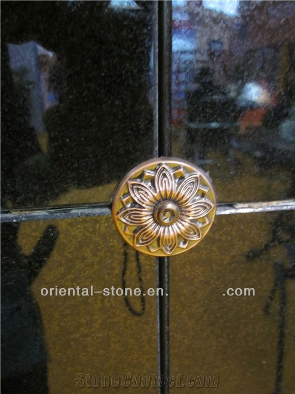 China Grey G603 Granite Rectangle Style Cremation Columbarium