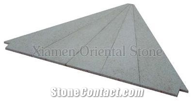 China Grey Granite Outdoor Irregular Steps Staircase, Building Stone Stair Treads, Indoor Deck Stair, Stair Riser