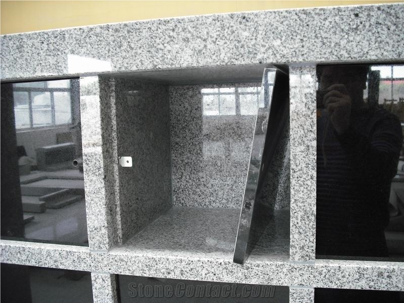 China Shanxi Black Granite Columbariums Design, G603 Cemetery Mausoleum Crypts Design, Cremation Columbarium