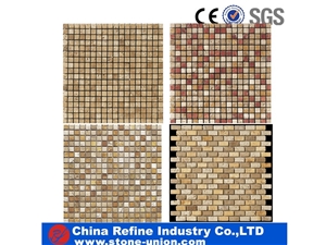 China Hot Sell Travertine Mosaic, Floor Mosaic, Wall Mosaic,Panel Split Face Mosaic