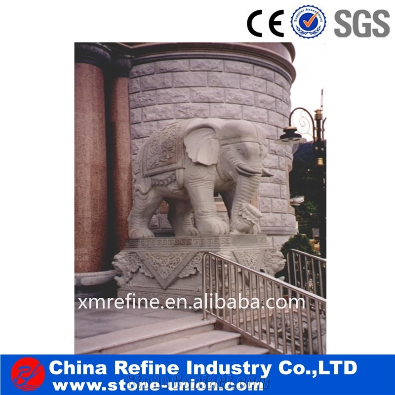 Chinese Cheap Stone Outdoor Granite Elephant Statue,Elephant Carving,Animal Sculpture & Statue