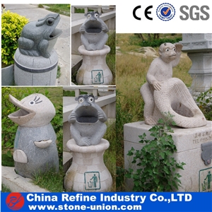 Natural Stone Granite Animals Carvings Sculpture & Statue,Animal Designed Sculpture,Exterior Stone