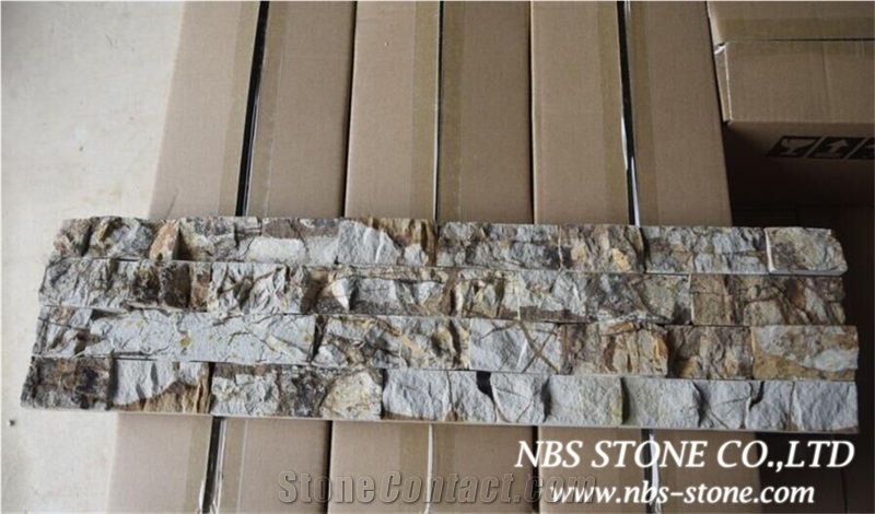 Beautiful Sandstone Cultured Stone, Wall Cladding, Stone Wall Decor