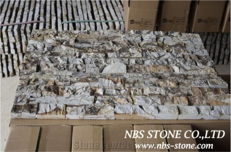 Beautiful Sandstone Cultured Stone, Wall Cladding, Stone Wall Decor