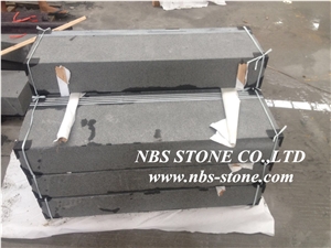 Shanxi Black Granite Kerbstones, Road Stone, Side Stone