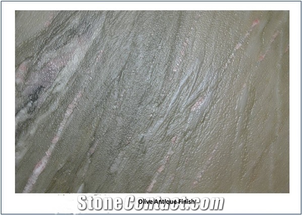 Olive Green Marble Slabs & Tiles, India Green Marble