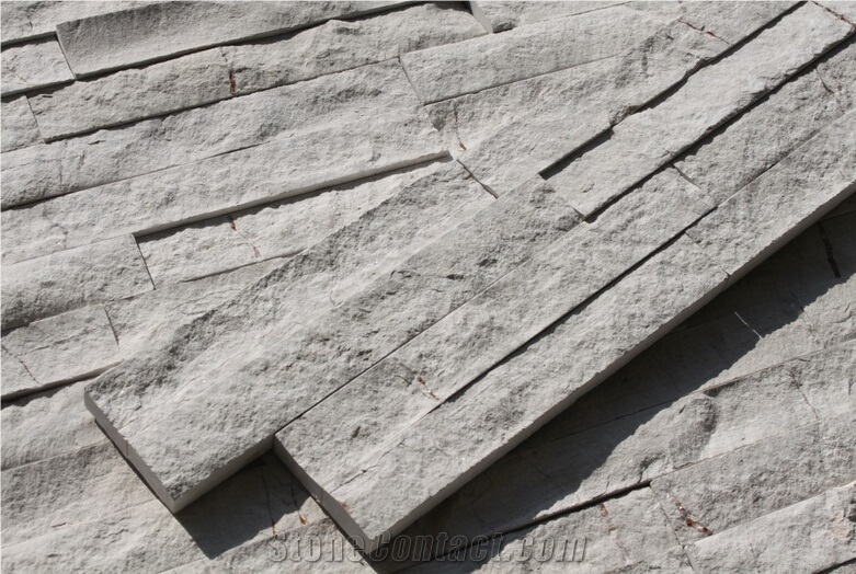 Oakwhite Culturedstone Wallcadding Stackedstone
