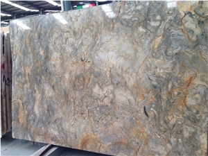Polished Fusion Quartzite Slabs & Tiles,Brazil Quartzite for Wall Panel,Indoor Decor