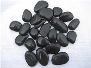 Black Pebble Stone,River Stone