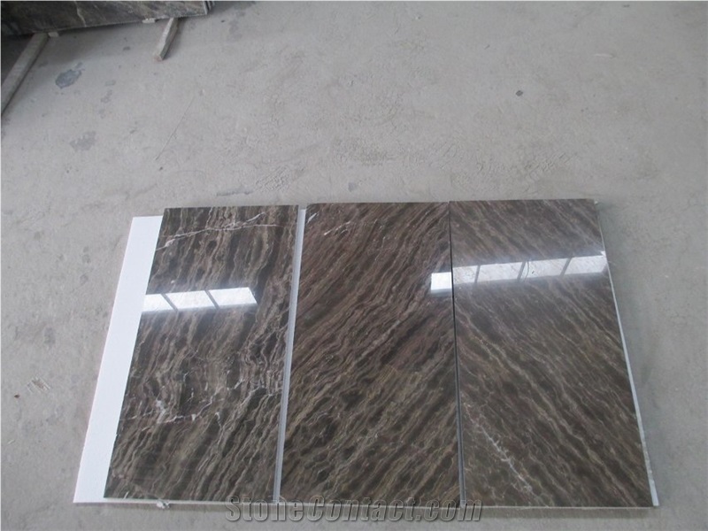 Coffee Brown Marble Polished Slabs & Tiles, China Coffee Color Marble Tiles for Wall and Floor, Cheap Brown Marble