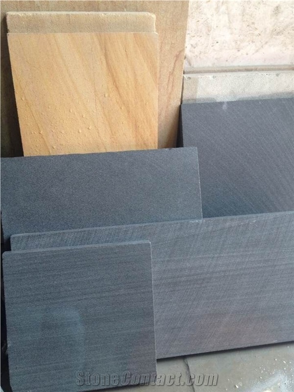 Dark Grey Slate Tiles, Slate Wall Cladding Tiles in Machine Cut, Grey Slate Tiles