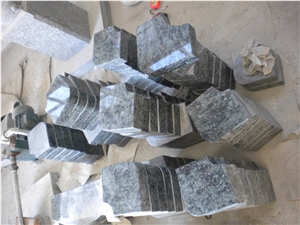 G603 Light Grey Granite Cubes for Cemetery, G603 Granite Monumental Products/Graveyard Products, Cube Stone in Lithuanian Style