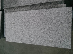 G603 Light Grey Granite Flamed Tiles & Slabs, Light Grey Granite Wall Tiles, Cheap China Grey Granite Tiles