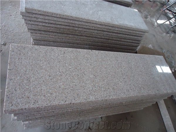 Granite Stair, G681 Pink Granite Stair & Step Polished,Round Edge Comeptitive Price