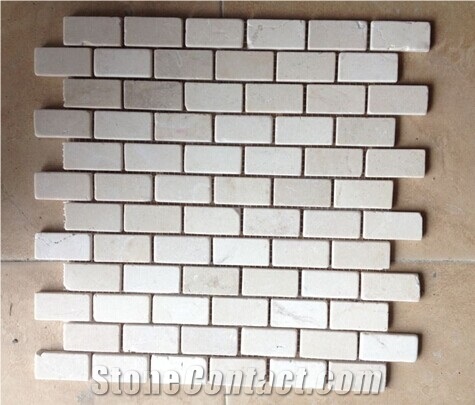 Natural Marble Mosaic Pattern Wall Cladding Tile 12x12 Honed Price