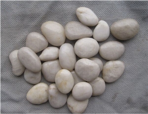Natural White River Pebble Stone High Polished Super Grade,Landscaping Stone