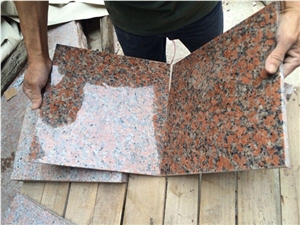 Red Granite G562 Maple Red Granite Tiles & Slabs Polished Middle Red