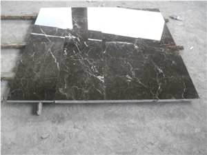 Royal Brown Marble Polished Slabs & Tiles, China Brown Marble Tiles for Wall and Floor, Cheap Dark Brown Marble