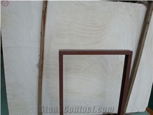 Turkey Popular Cheap Light Super White Polished Filled Holes Travertine Slabs, Tiles for Wall and Floor,Natural Building Stone Flooring,Feature Wall, Hotels Interior Clading, Decoration Quarry Owner