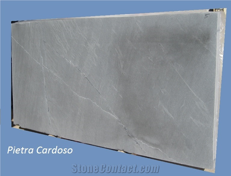 Pietra Del Cardoso Sandstone Tiles & Slabs, Grey Sandstone Polished Tiles, Flooring and Walling Tiles Italy
