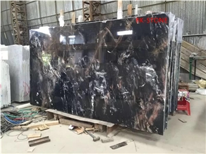 Black Knight Marble Tiles and Slabs Polishing Waiiling and Flooring Covering China Marble High Quality and Best Price Fast Delivery