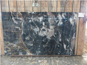 Black Knight Smoky Marble Tiles and Slab Polished Walling and Flooring Covering China Marble High Quality and Best Price Fast Delivery