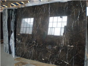 China Black Marquina Marble Stone for Building China Black Marble Tile & Slab