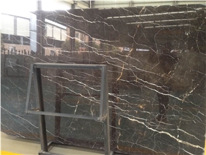 China Brown Marble, St Laurent Marble Tiles, Widely Used for Floor Tiles Wall Tiles