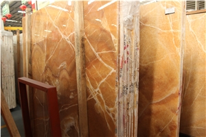 China Yellow Onyx Slabs & Tiles, Onyx Stone Flooring, Onyx Wall Covering