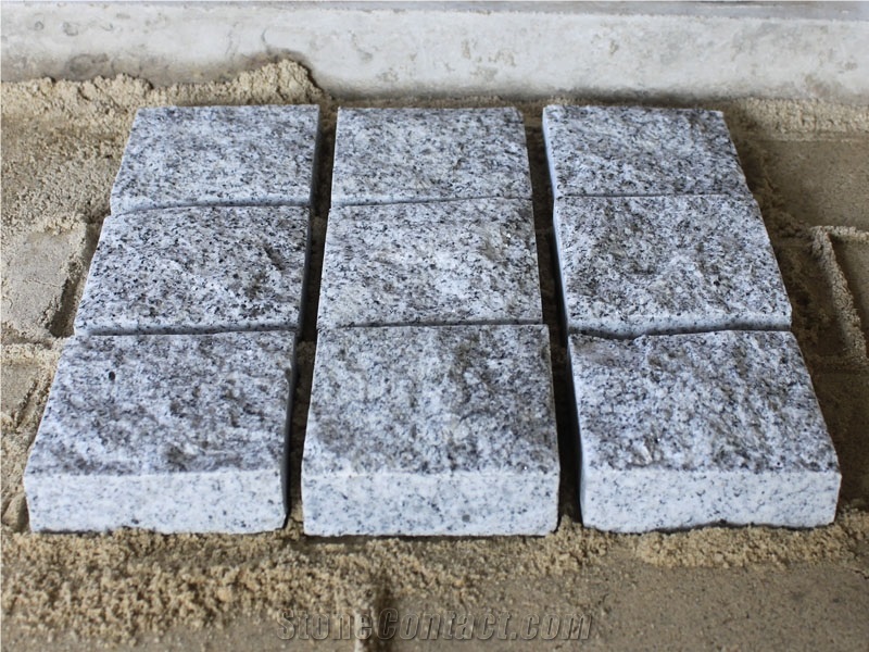 G603 Grey Granite Paving Stone, G603 Granite Cube Stone & Pavers