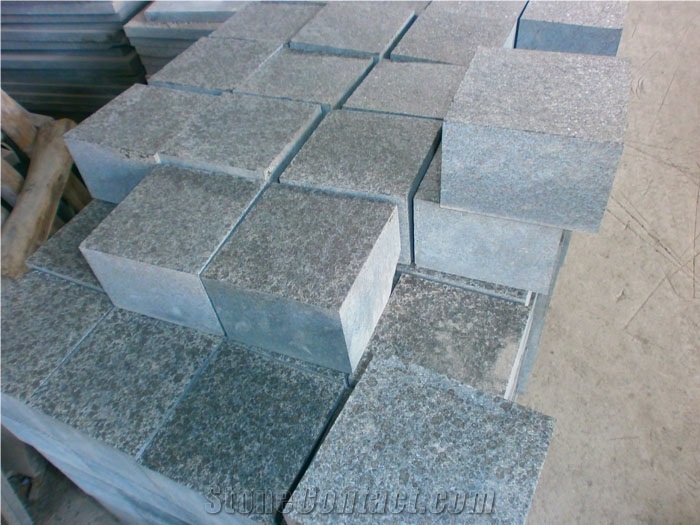 G654 Granite Paving Stone, Cheap G654 Granite Driveway Paving Stone, G654 Grey Granite Cobble Stone