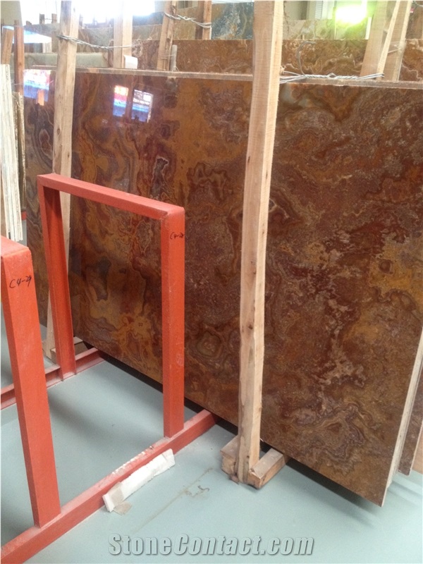 Import Turkey Tiger Onyx Tiles & Slabs ,Indoor Flooring and Backlit Backfround Wall Covering Decorative Slab