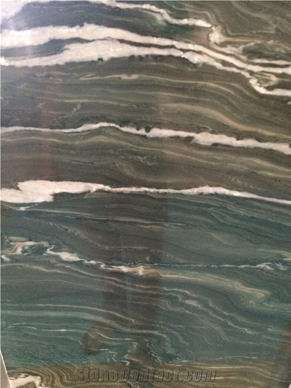 New Styles Polished and Natural Dragon Green Marble Slabs & Tiles