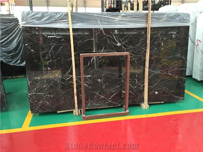 St Laurent Black Marble Tiles and Slab Polishing Walling and Flooring Covering Stairs Material China Marble High Quality and Best Price Fast Delivery