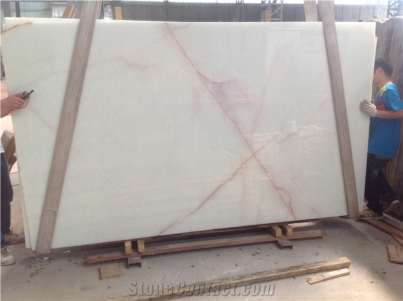 White Onyx Tiles and Slab Polishing Walling and Flooring Covering, High Quality and Best Price Fast Delivery