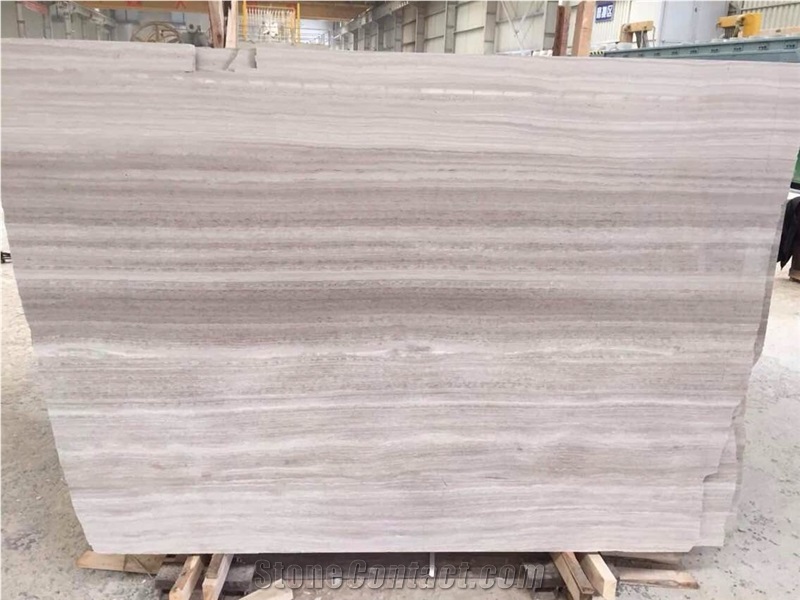 Wooden White Marble Tiles and Slabs, Polishing Walling and Flooring Covering China Marble High Quality and Best Price Fast Delivery