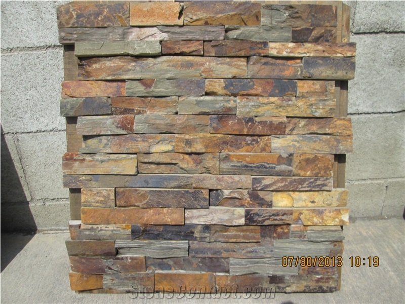 Rustic Slate Cultured Stone,Natural Cultured Stone,Slate Stone Pannel,Cultured Stone Wall Cladding,