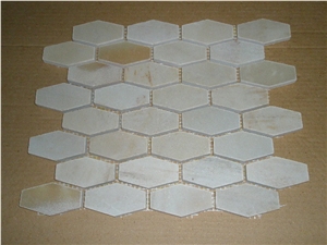 White Sandstone Wall/Floor Mosaic Tiles, White Mosaic Tiles on Net