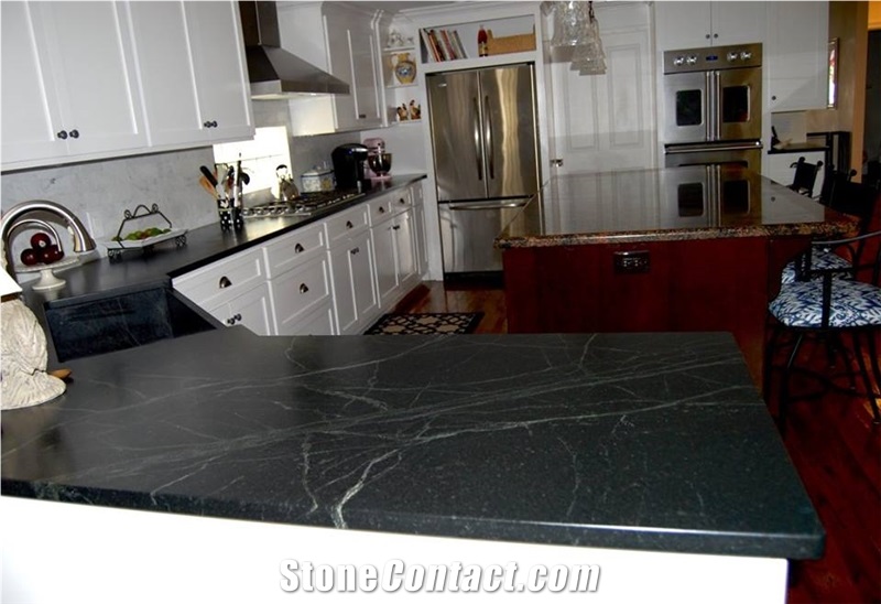 Monterrey Soapstone Countertop With Farm Sink From United States