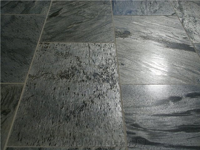 Silver Shine Slate Tiles From India 399443 Stonecontact Com