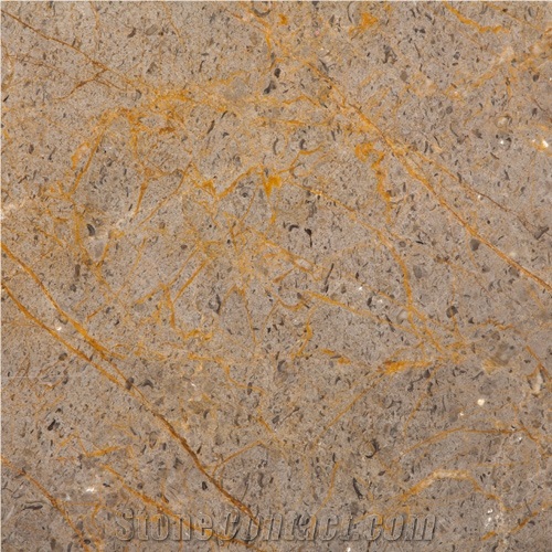 Kashan Golden Brown Marble Slabs, Tiles