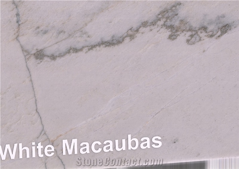 White Macaubas Quartzite Slabs