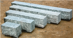 Royal Grey Granite Block Steps, India