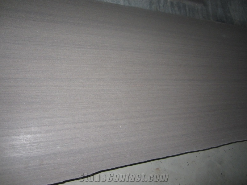 China Purple/Lilac Wood Vein/Grain Sandstone Tiles