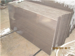 China Purple Wood Vein Sandstone Honed Slabs